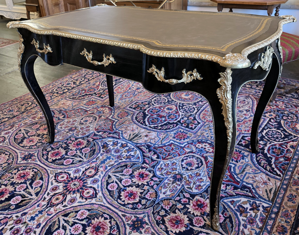 A Parisian Louis XV Bureau Plat Desk